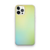 Minty mist pastel: iPhone 12 Pro Transparant Hoesje