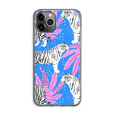 Tijger: iPhone 11 Pro Max Transparant Hoesje