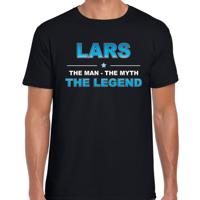 Lars Voornaam cadeau - The man, The myth the legend - zwart - voor heren - verjaardag