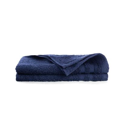 2 PACK Gastendoekjes Katoen Navy Fresh And Co - Dekbed-Discounter.nl