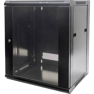 Intellinet 711869 19inch-patchkast (b x h x d) 570 x 635 x 450 mm 12 HE Zwart (RAL 9005)