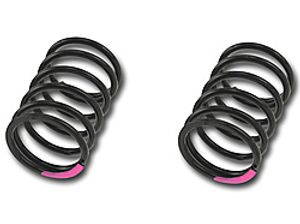 Racing shock spring 14x25x1.5mmx6.25 (pink/2pcs)