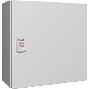 Rittal KX 1575.000 Installatiebehuizing, Wandbehuizing 300 x 300 x 155 Plaatstaal Grijs-wit (RAL 7035) 1 stuk(s)