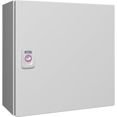 Rittal KX 1575.000 Installatiebehuizing, Wandbehuizing 300 x 300 x 155 Plaatstaal Grijs-wit (RAL 7035) 1 stuk(s)