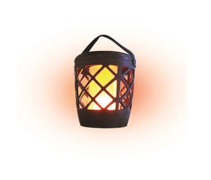 Sylvania Gizmo Solar-DC Garden Torch Slimme vloerlamp-/paalverlichting LED Zwart