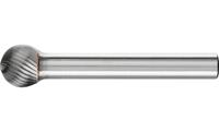 PFERD 21112756 Freesstift Bol Lengte 49 mm Afmeting, Ø 10 mm Werklengte 9 mm Schachtdiameter 6 mm