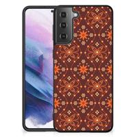 Samsung Galaxy S21 Plus Back Case Batik Brown