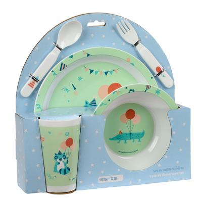 Kinderen servies set Safta Fiesta Polyester 26 x 26 x 9 cm