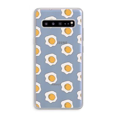 Bacon to my eggs #1: Samsung Galaxy S10 5G Transparant Hoesje