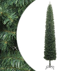 Kunstkerstboom smal met standaard 300 cm PVC