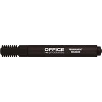 OFFICE products permanent marker 1-5 mm, beitelpunt, zwart
