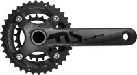 Sunrace crankstel hollowtech fcms66 10-speed 36/22t. 175mm incl. bbm97