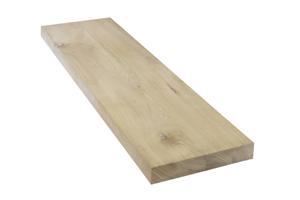 Eiken traptreden Rustiek 38x250x1000 mm