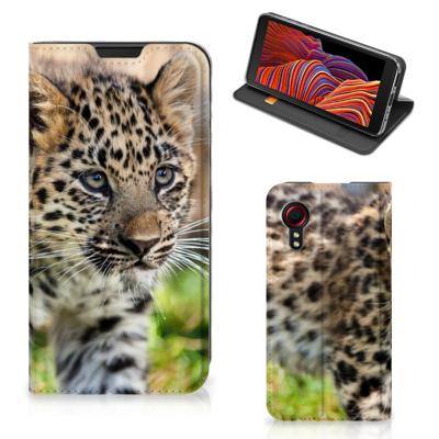 Samsung Galaxy Xcover 5 | Hoesje maken | Baby Luipaard