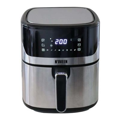 Hete lucht friteuse NOVEEN AF550 6,5 l 1600 W Zwart, Zilver