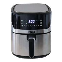 Hete lucht friteuse NOVEEN AF550 6,5 l 1600 W Zwart, Zilver