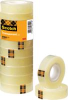 Plakband scotch 508 15mmx33m transparant 10 rollen