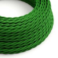 Strijkijzersnoer Groen (gevlochten) - viscose | 10cm | Creative-Cables | Creative-Cables | Creative-Cables | Creative-Cables | Creative-Cables | | |