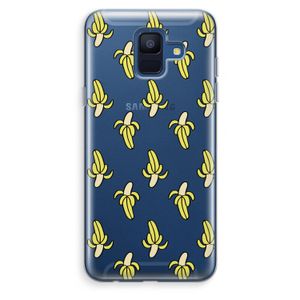 Bananas: Samsung Galaxy A6 (2018) Transparant Hoesje