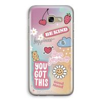 Positivity: Samsung Galaxy A5 (2017) Transparant Hoesje
