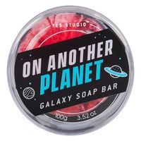 Yes Studio zeep Galaxy Soap Bar 100 gram vegan rood