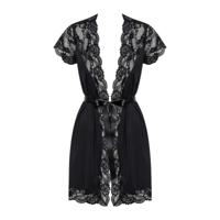 Kamerjas Obsessive PEIGNOIR Zwart L/XL
