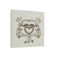 Tegeltje Just married