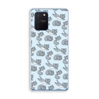 Poezen: Samsung Galaxy Note 10 Lite Transparant Hoesje