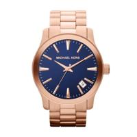 Michael Kors Dameshorloge Runway MK7065 blauwe roestvrijstalen quartz
