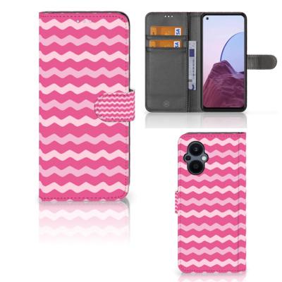 OPPO Reno 8 Lite | OnePlus Nord N20 | Telefoon Hoesje | Waves Pink