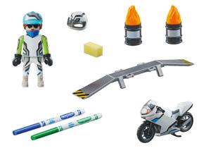 PLAYMOBIL Color - Motorcrossmotor Constructiespeelgoed