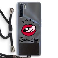 Badass Babes Club: Oppo A91 Transparant Hoesje met koord