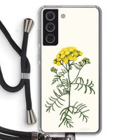 Tansy: Samsung Galaxy S21 FE Transparant Hoesje met koord