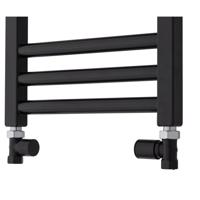 Radiator Aansluitset TVS Valves 110 Zwart TVS Design