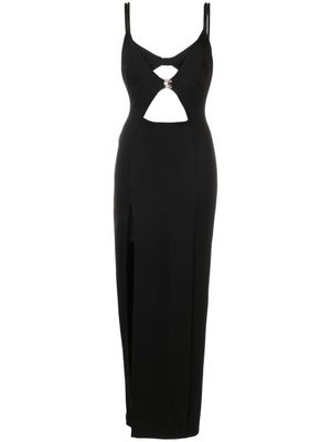 RHUDE robe longue à découpes - Noir
