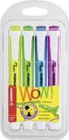 STABILO swing cool, smalle markeerstift, etui met 4 kleuren - thumbnail