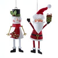 Ornament metaal pop l17cm - Kurt s adler