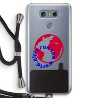 Run The World: LG G6 Transparant Hoesje met koord