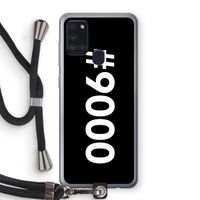 #9000: Samsung Galaxy A21s Transparant Hoesje met koord