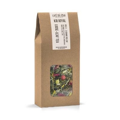 Kir Royal - Witte thee 100 gram - Café du Jour losse thee Kir Royal - Witte thee 100 gram - Café du Jour losse thee