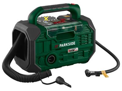 PARKSIDE Accu-compressor en -luchtpomp 20 V zonder accu en lader PARKSIDE Accu-compressor en -luchtpomp 20 V zonder accu en lader