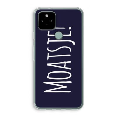 Moatsje!: Google Pixel 5 Transparant Hoesje