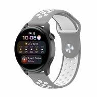 Sport Edition - Grijs + wit - Xiaomi Mi Watch / Xiaomi Watch 2 / Xiaomi Watch S1 / S2 / S3 / S4