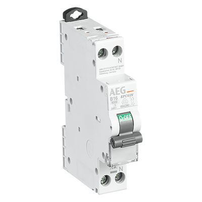 AEG installatieautomaat 1 polig+N B-20A
