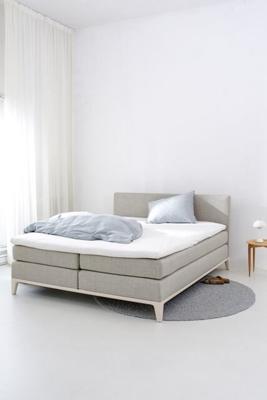 Auping Organic Jersey Hoeslaken topper soft white