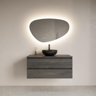 Spiegel Gliss Design Trendy Organisch LED Verlichting 160cm