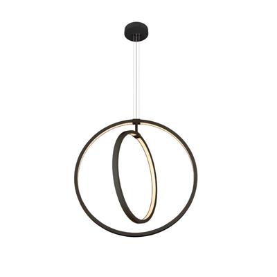SLV Kantoor hanglampOne Vertical led - zwart - 1008002