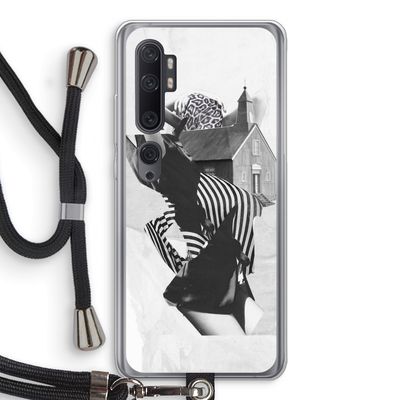 House: Xiaomi Mi Note 10 Transparant Hoesje met koord