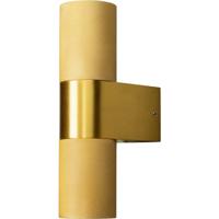 Konstsmide Temi 7667-800 Buitenlamp (wand) GU10 14 W Goud