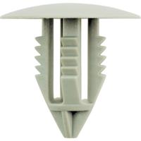 KS Tools 420.5806 Verbindingsclip voor bumper, grijs voor Volvo, verpakking van 50 stuks